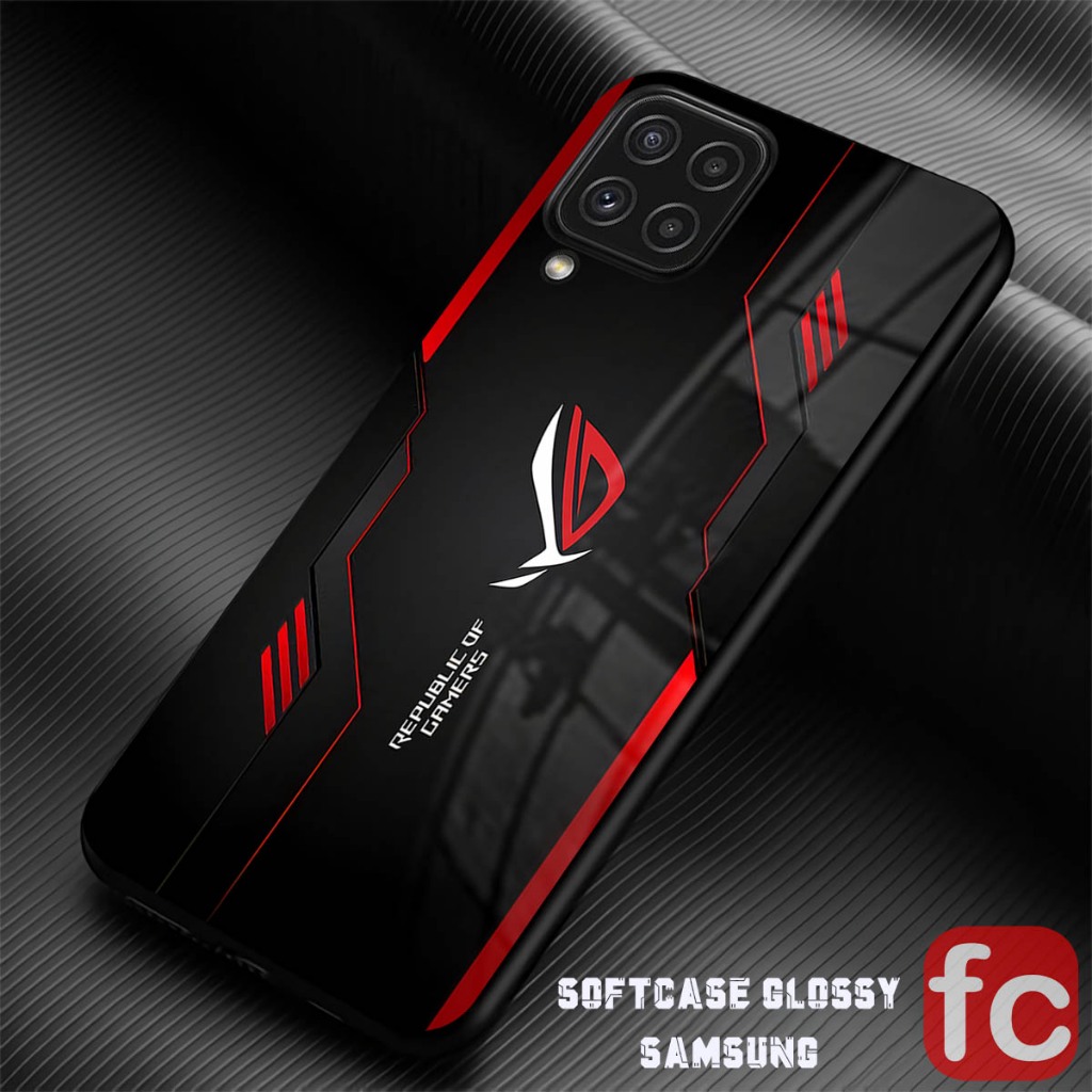 [FR67] Softcase Kaca Samsung M33 M53 A12 M12 A22 M22 M32 4G Case Silikon Mika Silicon Cover Kilau Ka