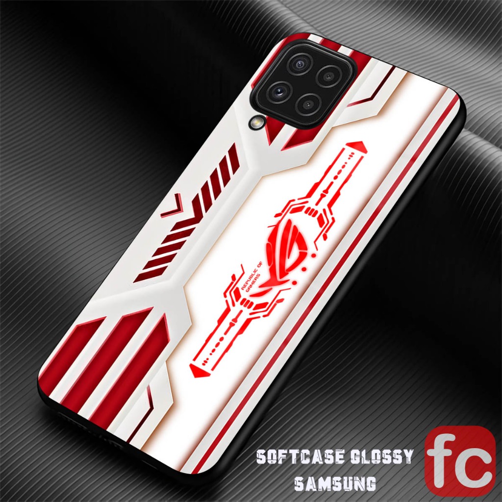 [FR88] Softcase Kaca Samsung M33 M53 A12 M12 A22 M22 M32 4G Case Silikon Mika Silicon Cover Kilau Ka