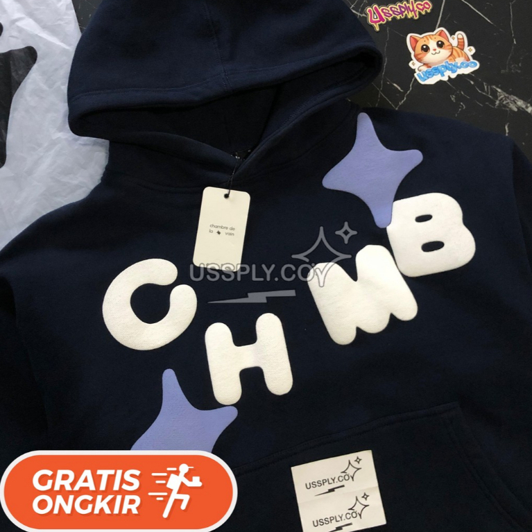 CHMB Hoodie Shooting Love Navy