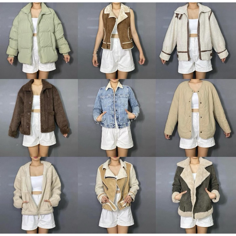 JAKET SUEDE / JAKET SHERPA / JAKET DENIM / JAKET BULU / JACKET
