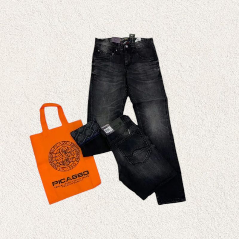 Celana Jeans Pria Picasso ORIGINAL 100% Denim