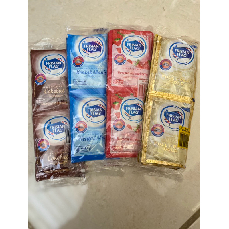 

Susu Frisian Flag Renteng (6 sachet) 40gr