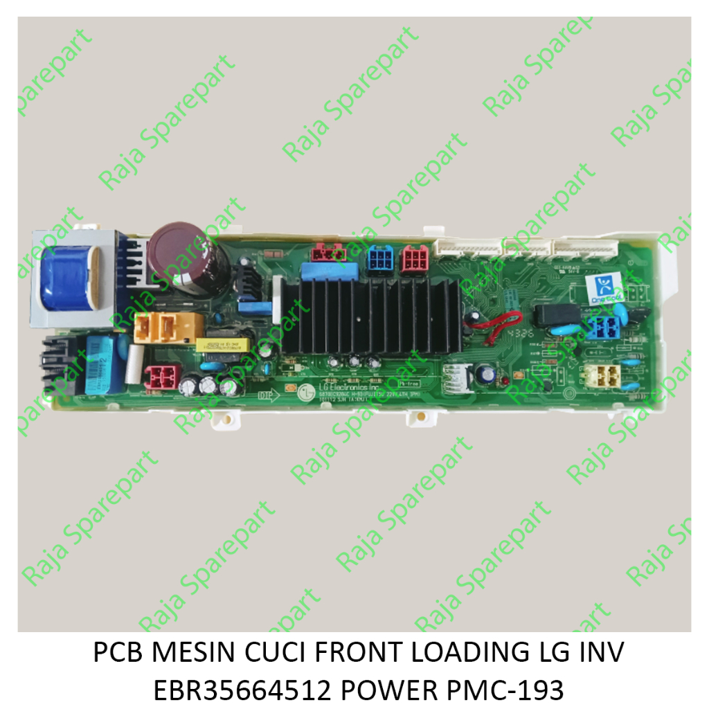 PMC-193 MODUL MESIN CUCI / PCB MESIN CUCI FRONT LOADING LG INVERTER EBR35664512 (POWER) PMC-193