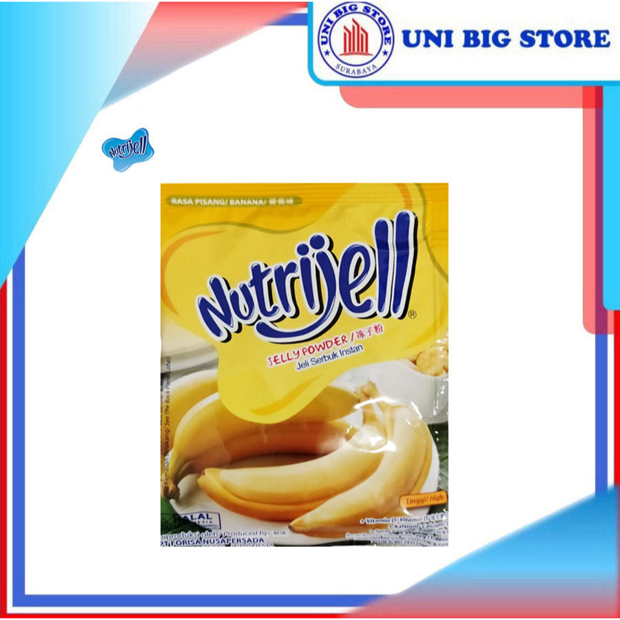 

Nutrijell Jelly Banana 30 gr Jelli Pisang Jeli