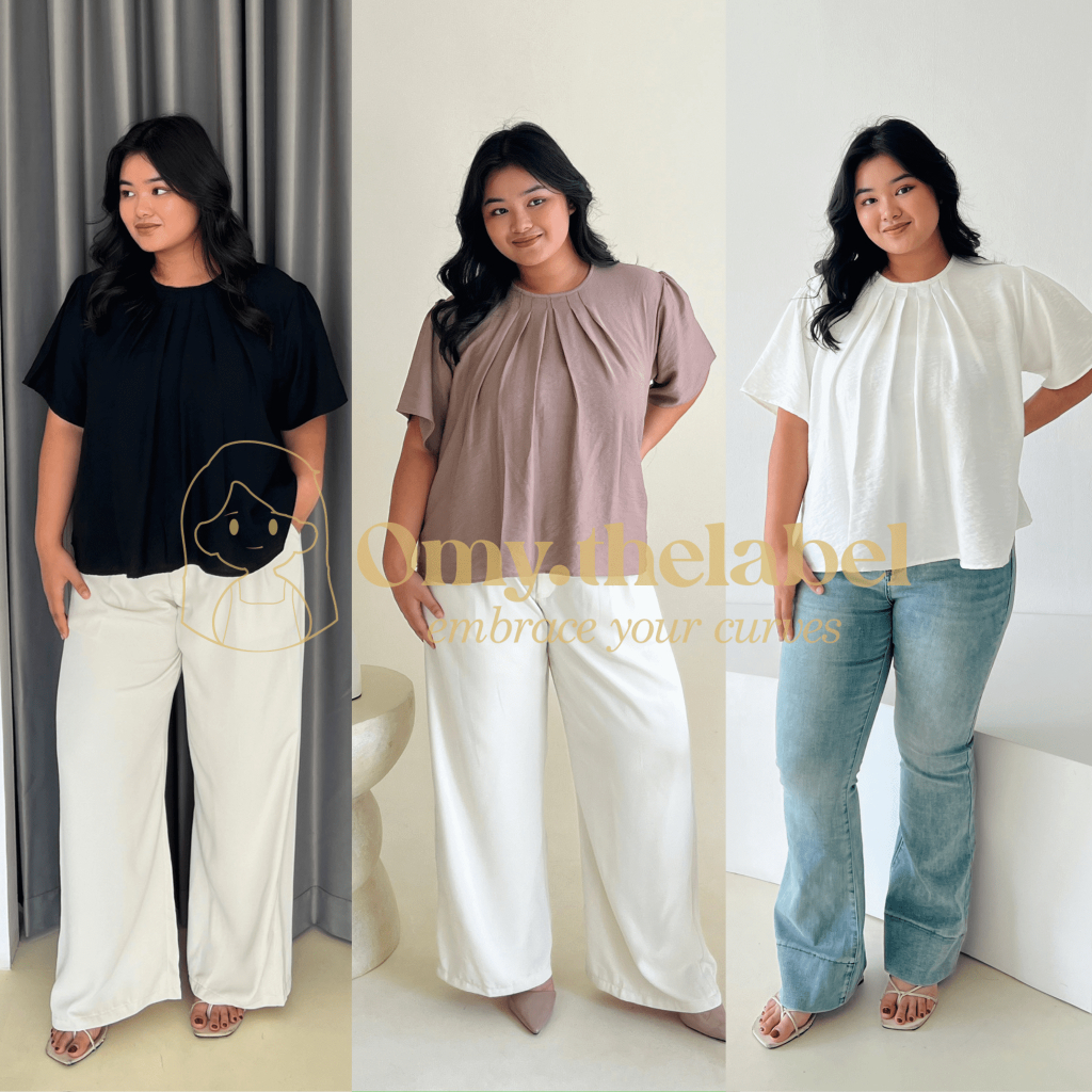 Alya Blouse ━ Blouse Jumbo LD120/LD130/LD140/LD150/ Blouse Big Size/ Blouse Jumbo/ Blouse Super Jumb