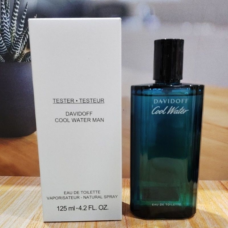 DAVIDOFF COOL WATER MAN EDT 125ML TESTER