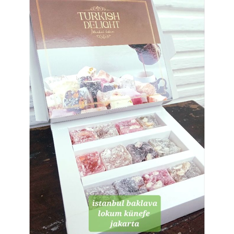 

Turkish Delight Lokum All Varian Premium New Box