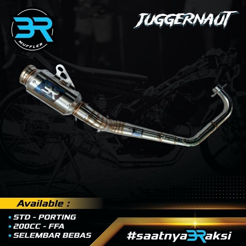Knalpot FU Wungkul/Porting•(Type JUGGERNAUT)