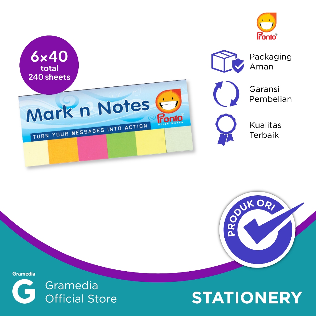 

Pronto - Sticknotes Mark & Note