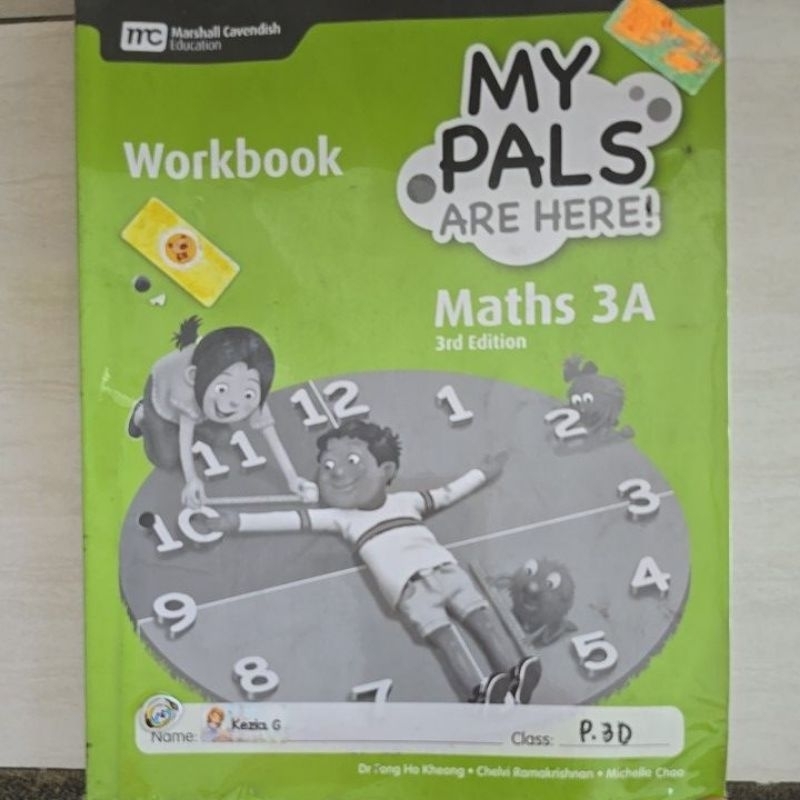 workbook my pals are here maths 3A