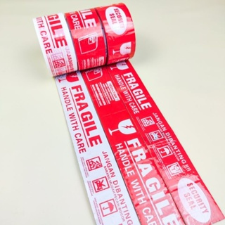 

lakban fragile jangan dibanting putih 48mm x 50meter