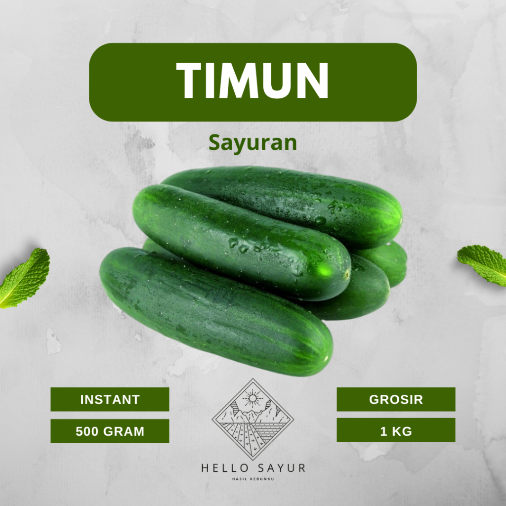 

Hello Sayur - Sayur Timun / timun fresh / sayuran segar