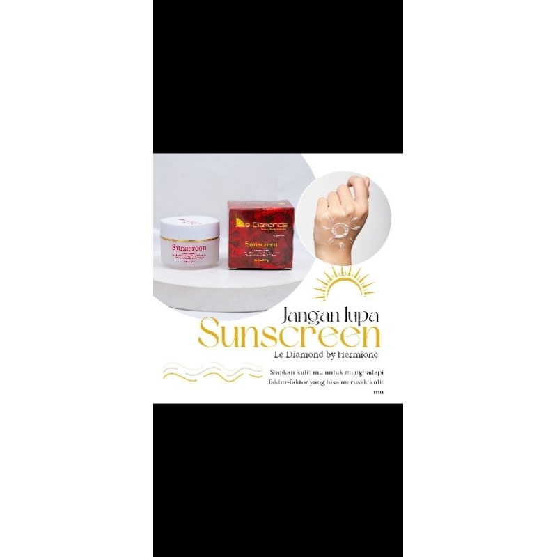 Sunscreen le diamonds