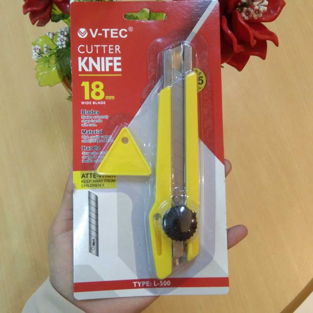 

VTEC CUTTER KNIFE TYPE L 500 18 MM