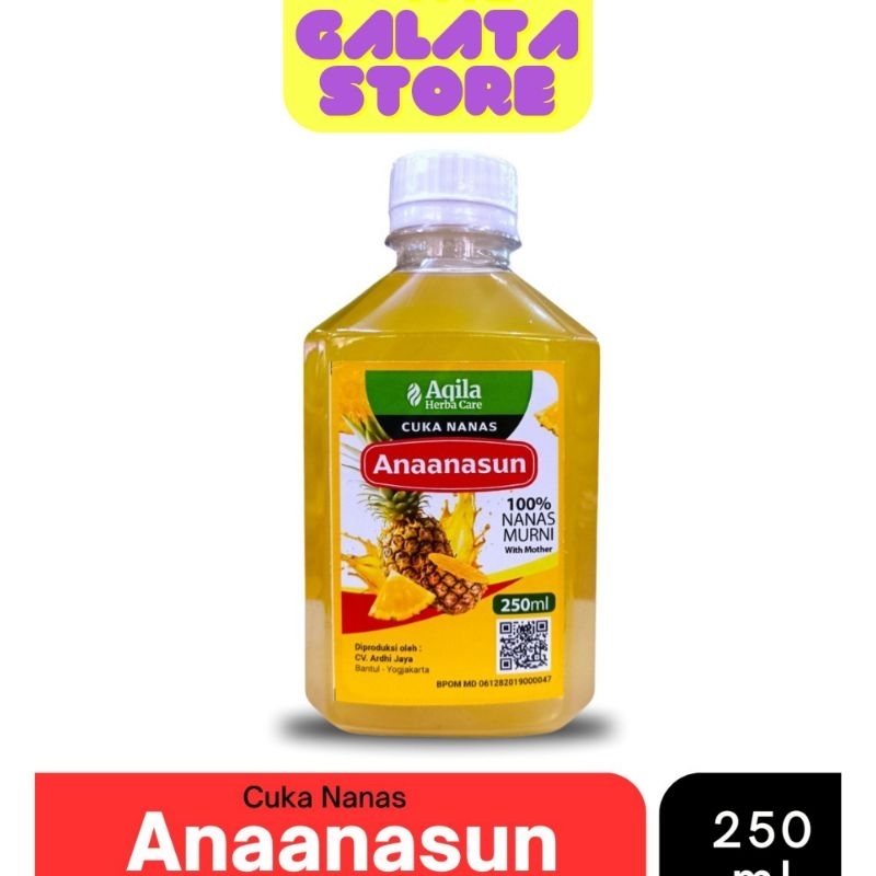 

ANAANASUN CUKA Nanas ISI 250ML