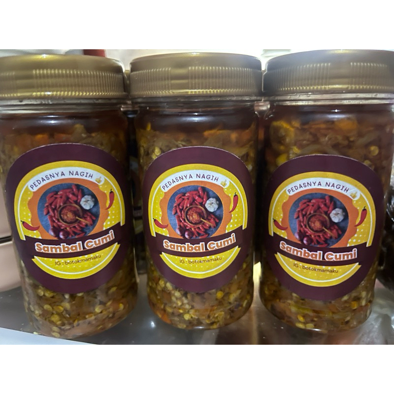 

Sambal Cumi Pedas Nagih