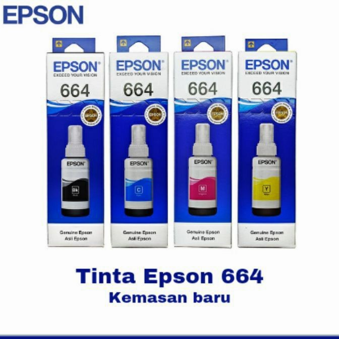 Epson Tinta Printer Original 664