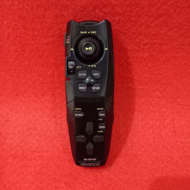 Remote DVD KENWOOD Tape Mobil Original Asli . RC - DV101 .
