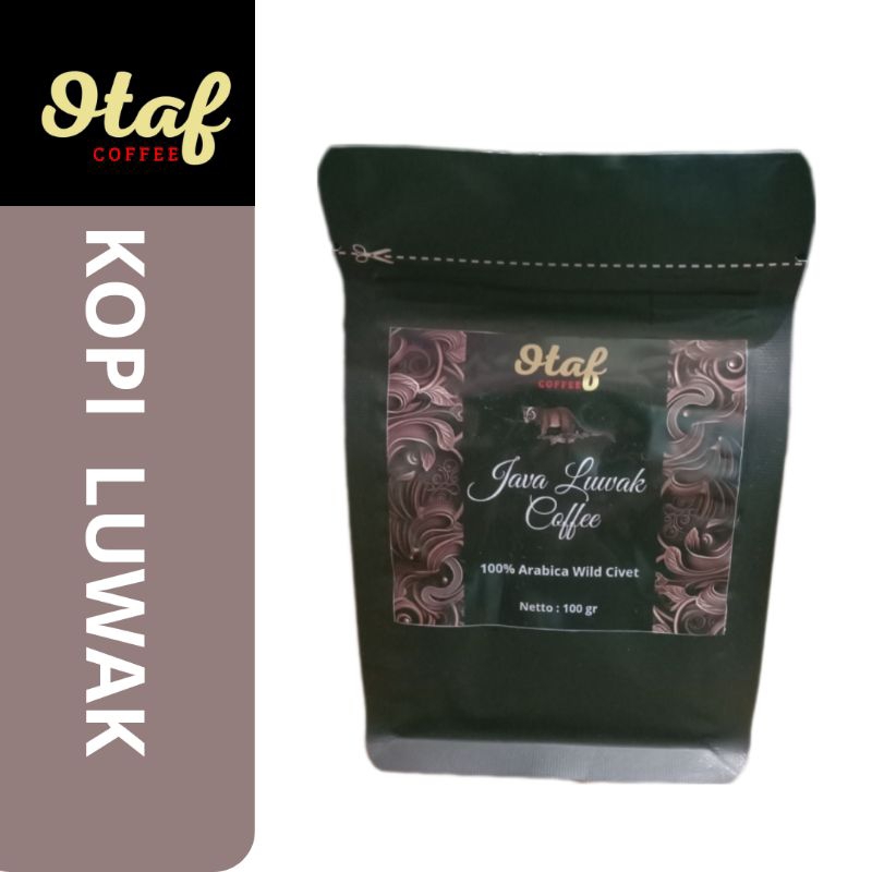 

Otaf Coffee Kopi Arabica Luwak Java 100gr