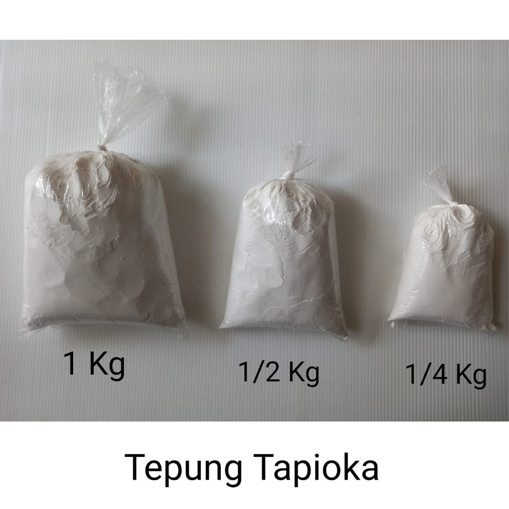 

TEPUNG KANJI / TAPIOKA/ / SAGU / TEPUNG TANI KEMASAN REPACK 250GR