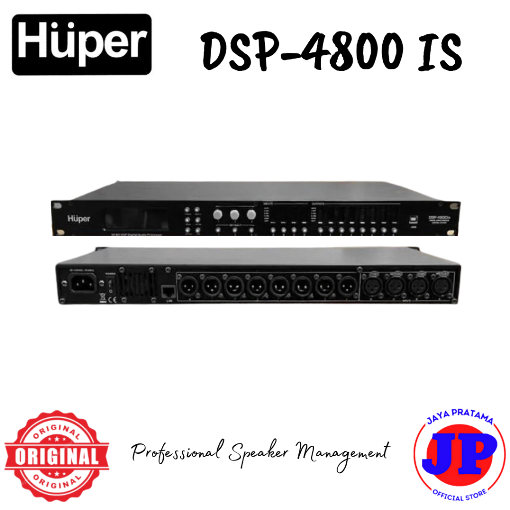 Huper DSP4800 IS DLMS Professional Speaker Management DSP-4800IS