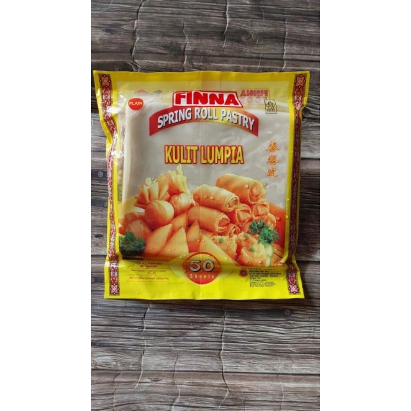 

FINNA kulit lumpia 12.5 x 12.5 cm 50 lembar 200 gram spring roll pastry
