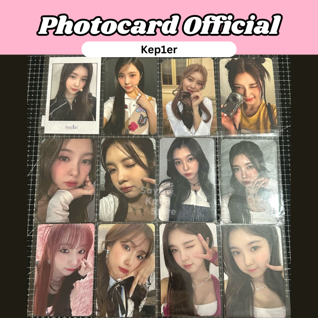 [ READY ] Photocard Official Kep1er - Dayeon Youngeun xiaoting chaehyun mashiro yeseo hikaru bahiyyi