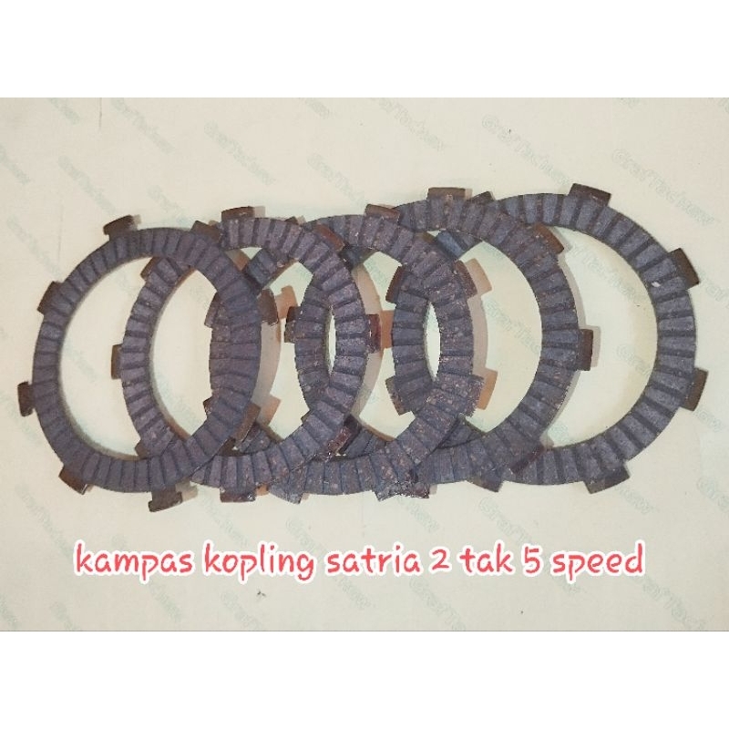 kampas kopling satria 2 tak 5 speed