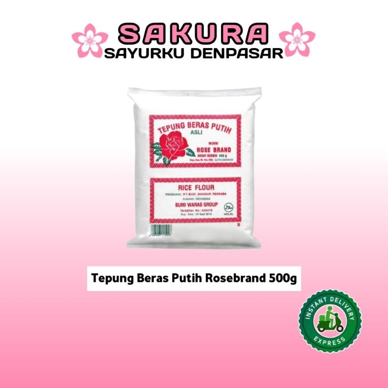 

Tepung Beras Putih Rosebrand 500g - SAKURA