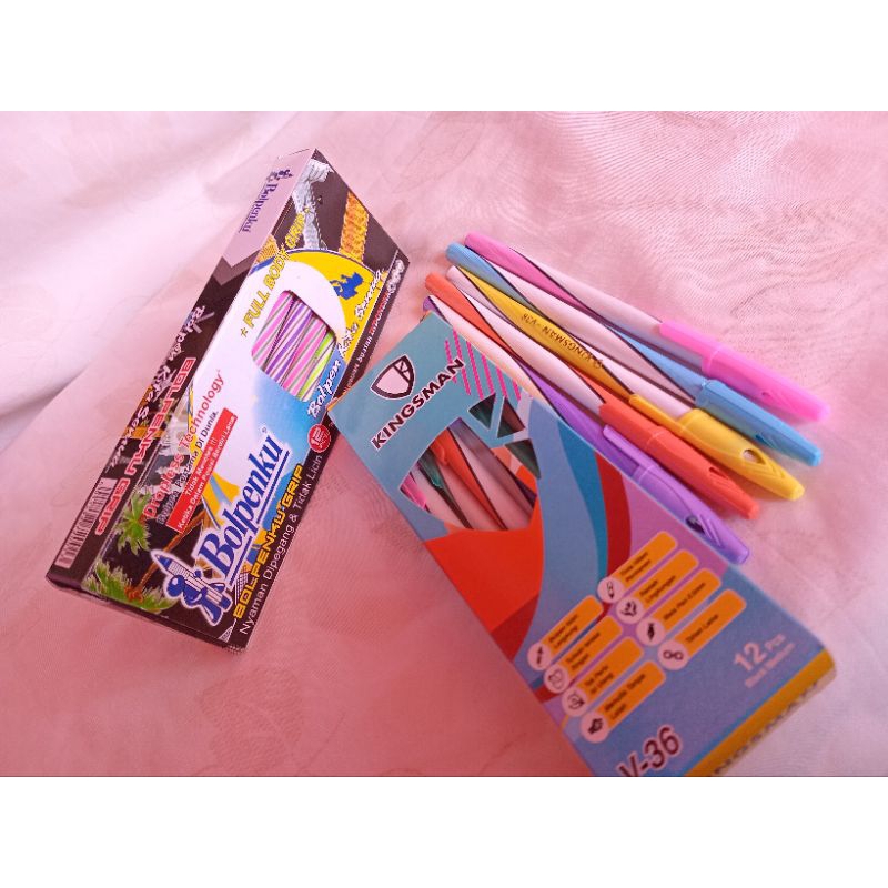 

bolpen ulir, bolpen lilin, bolpen murah berkwalitas. Bolpenku / Kingsma