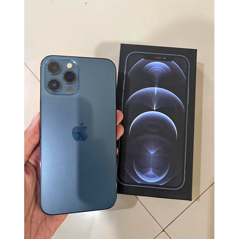 dijual iphone 12 pro max 256 gb imei aman inter sudah pemutihan