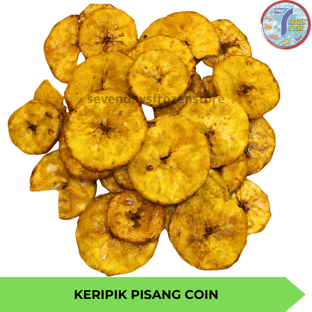 

Keripik Pisang Koin Manis Crispy