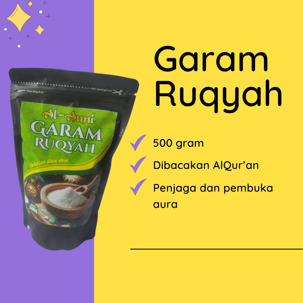 

Garam Ruqyah Halal – Penyembuhan dan Perlindungan dengan Sentuhan Spiritual