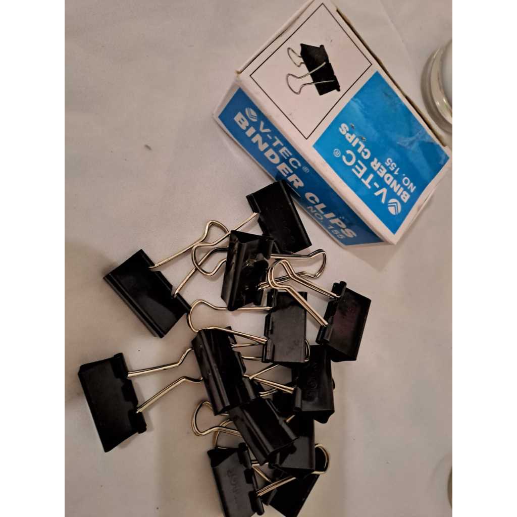 

BINDER CLIPS V-TEC NO. 155