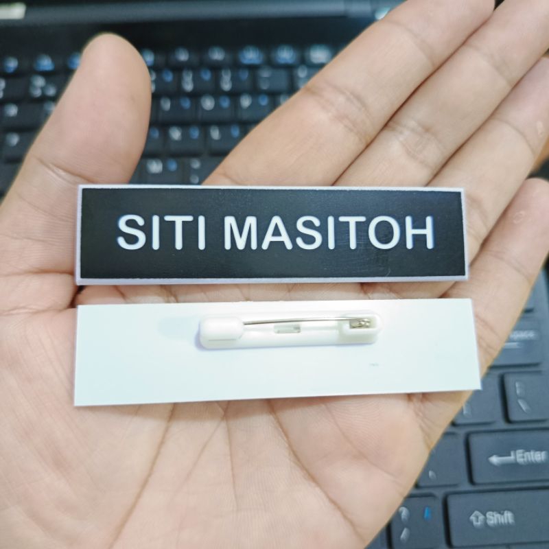 

NAME TAG Bhayangkari ASN Kantor PAPAN NAMA CUSTOM PENITI