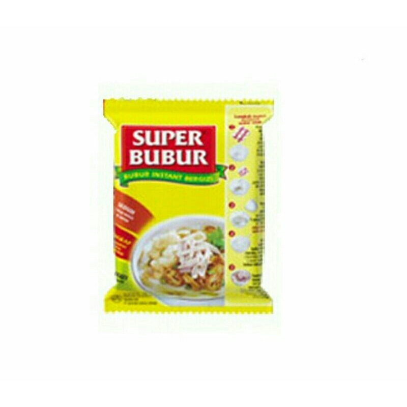 

SUPER BUBUR INSTANTBERGIZI AYAM PCK 45g