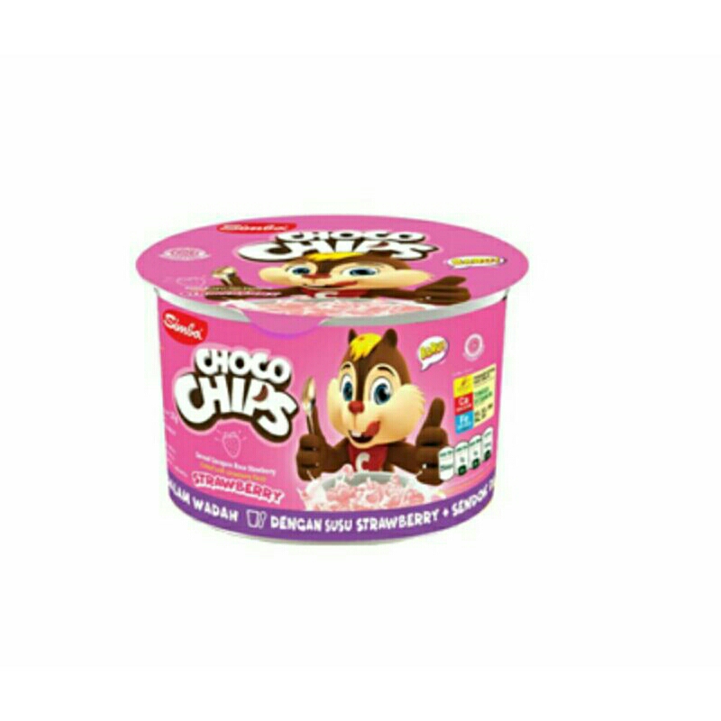 

SIMBA CEREAL CHOCOCHIPS STRAWBERRY CUP 34g