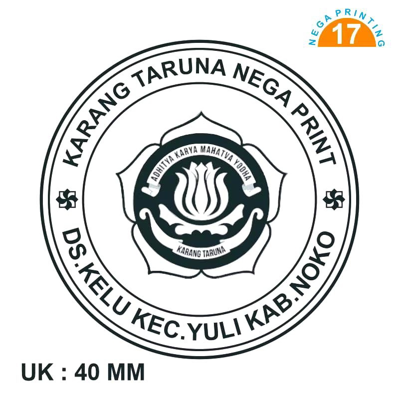 

STEMPEL KARANG TARUNA CUSTOME