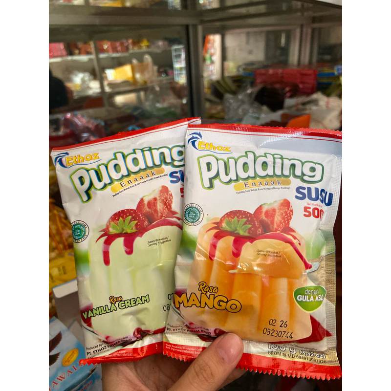 

Pudding Susu Ethoz 100gr 3,52oz