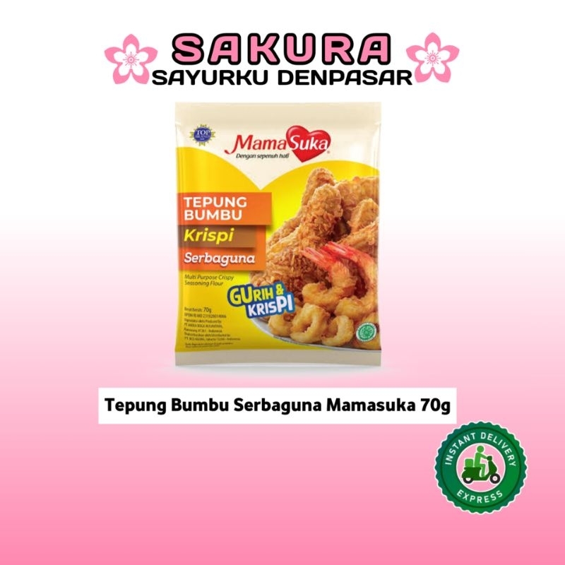 

Tepung Bumbu Serbaguna Mamasuka 70g - SAKURA