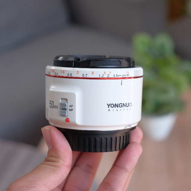 Lensa Fix Canon 50mm YN Mark II f1.8