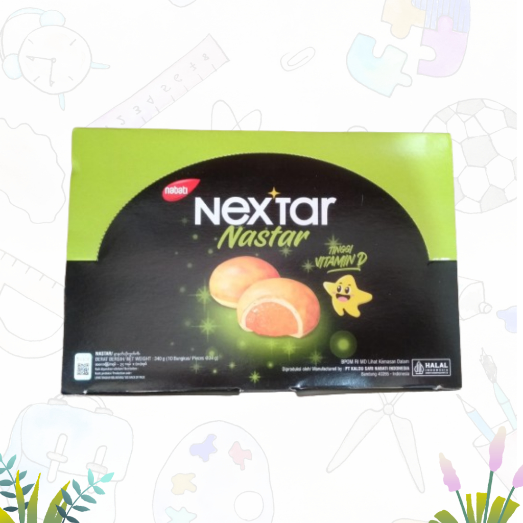 

Nabati Nextar Brownies Pineapple 10x40gr (1Box)