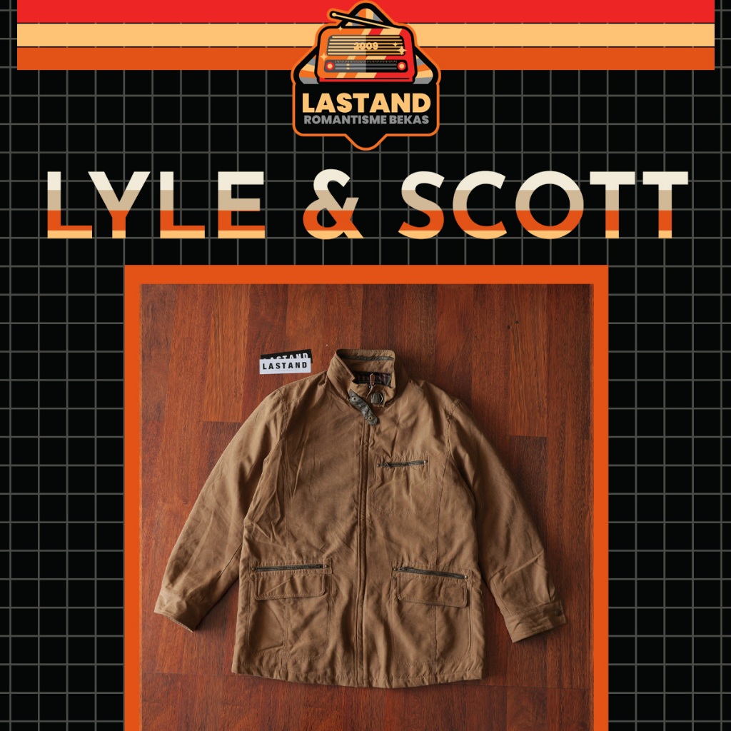 Jaket Lyle & Scott Suede