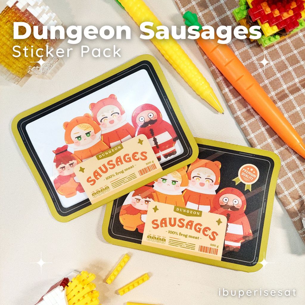 

Dungeon Sausages - Sticker Pack