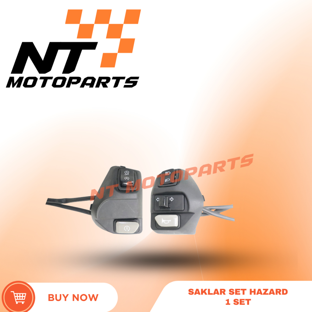 Saklar Set Hazard Yamaha Aerox 155 Plus tombol 3titik PNP Original YGP