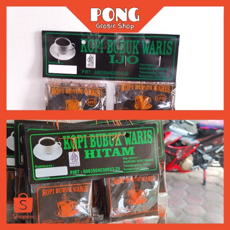 

Kopi Sachet Waris Tulungagung Renteng Renceng 20pcs 5gram