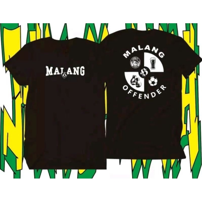 Kaos MALANG OFFENDER | KAOS KASUAL ULTRAS AREMA MALANG