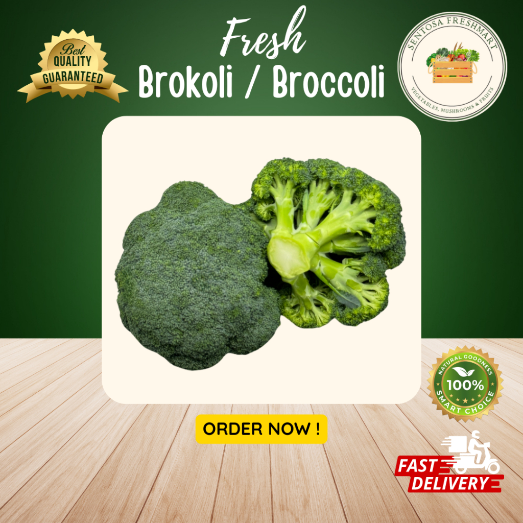 

[SENTOSA FRESHMART] BROKOLI IMPORT CHINA per KG