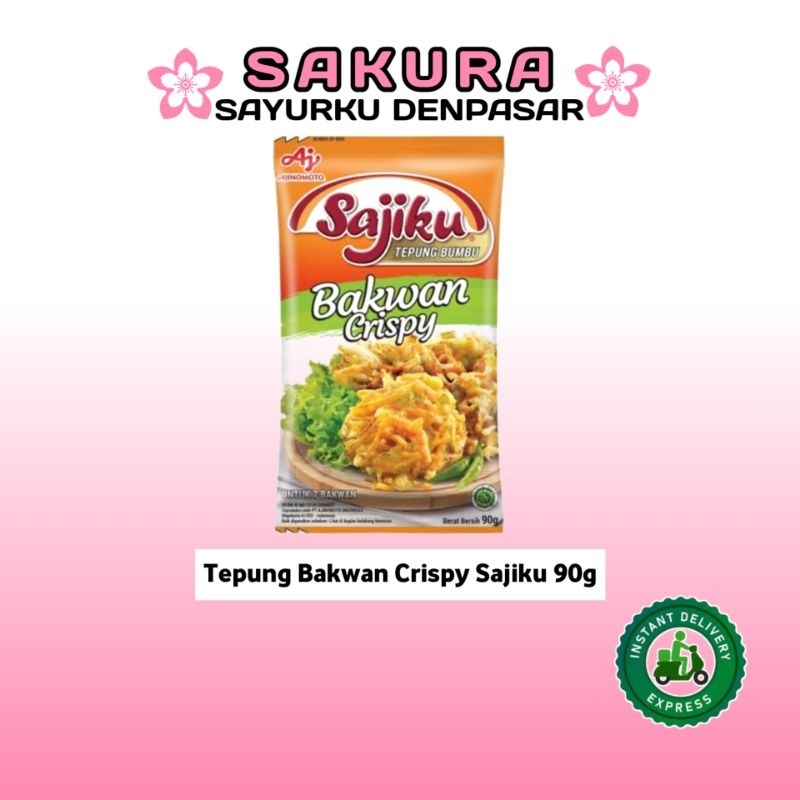 

Tepung Bumbu Bakwan Crispy Sajiku 90g - SAKURA