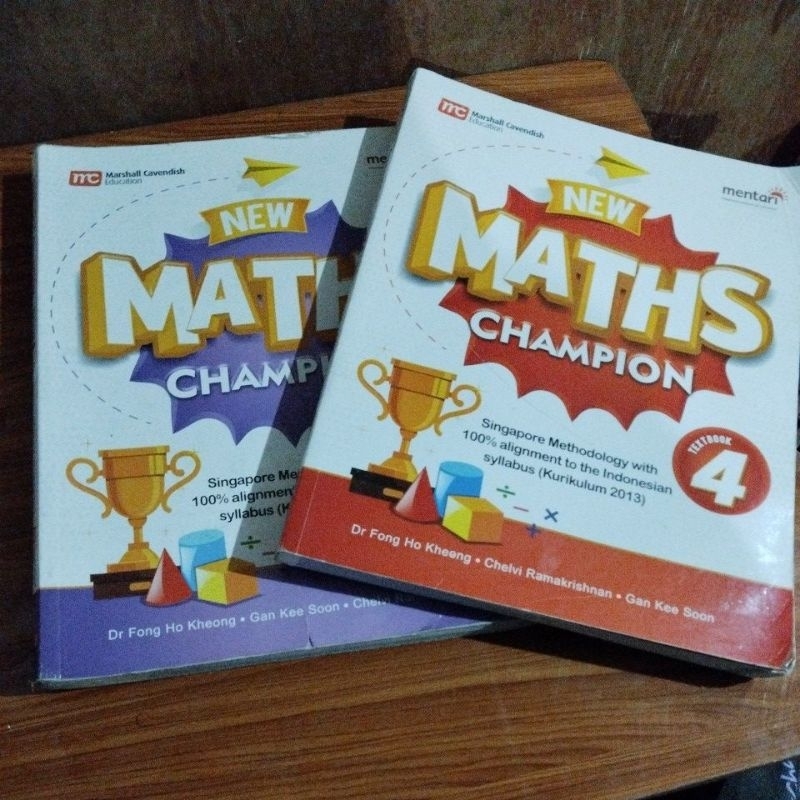 marshall cavendish new maths champions textbook/ workbook 2,4,5